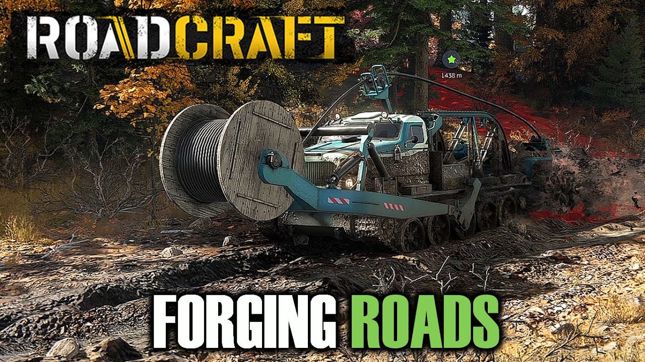 Соединяем всё на карте дорогами в ROADCRAFT - Rebuild Expansion DLC