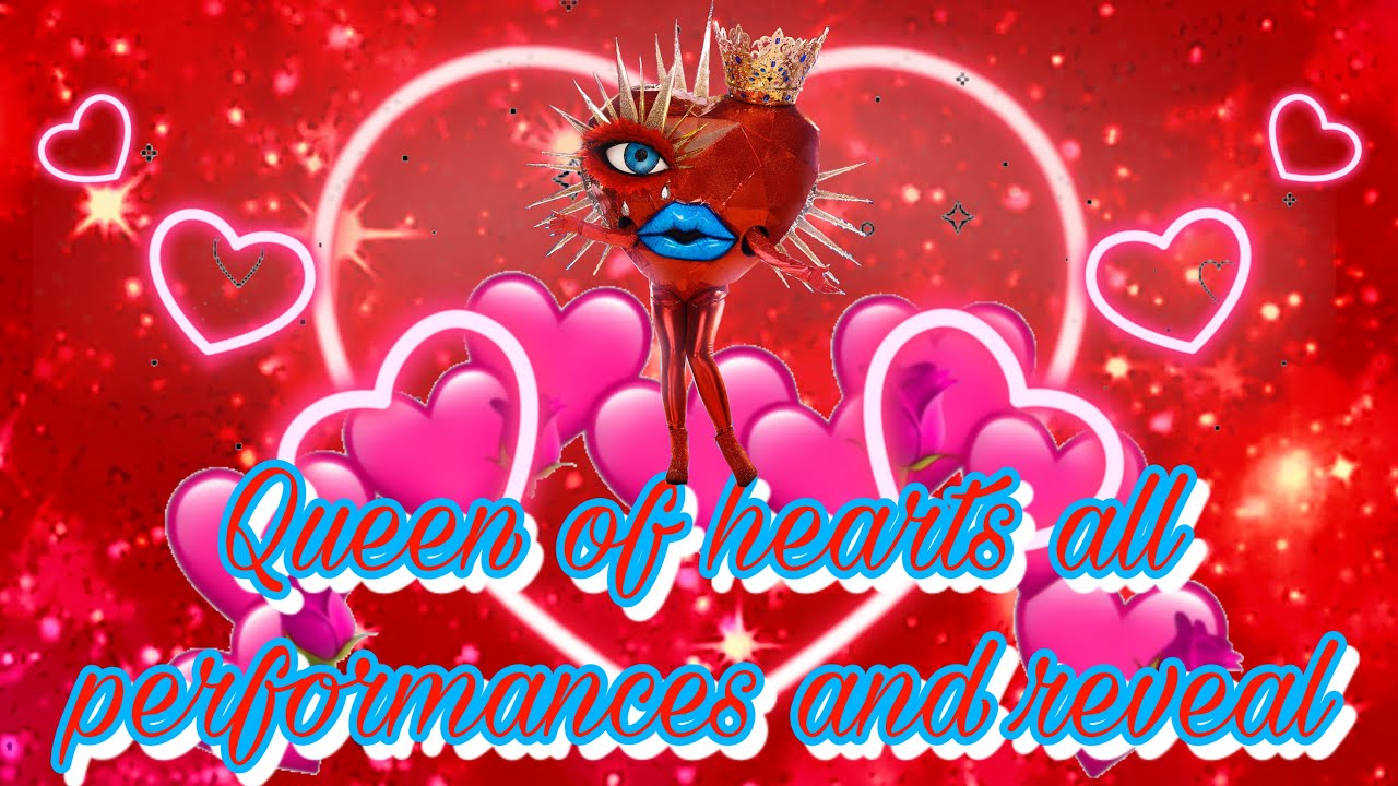 Masked singer Queen Of Hearts All Performances and Reveal