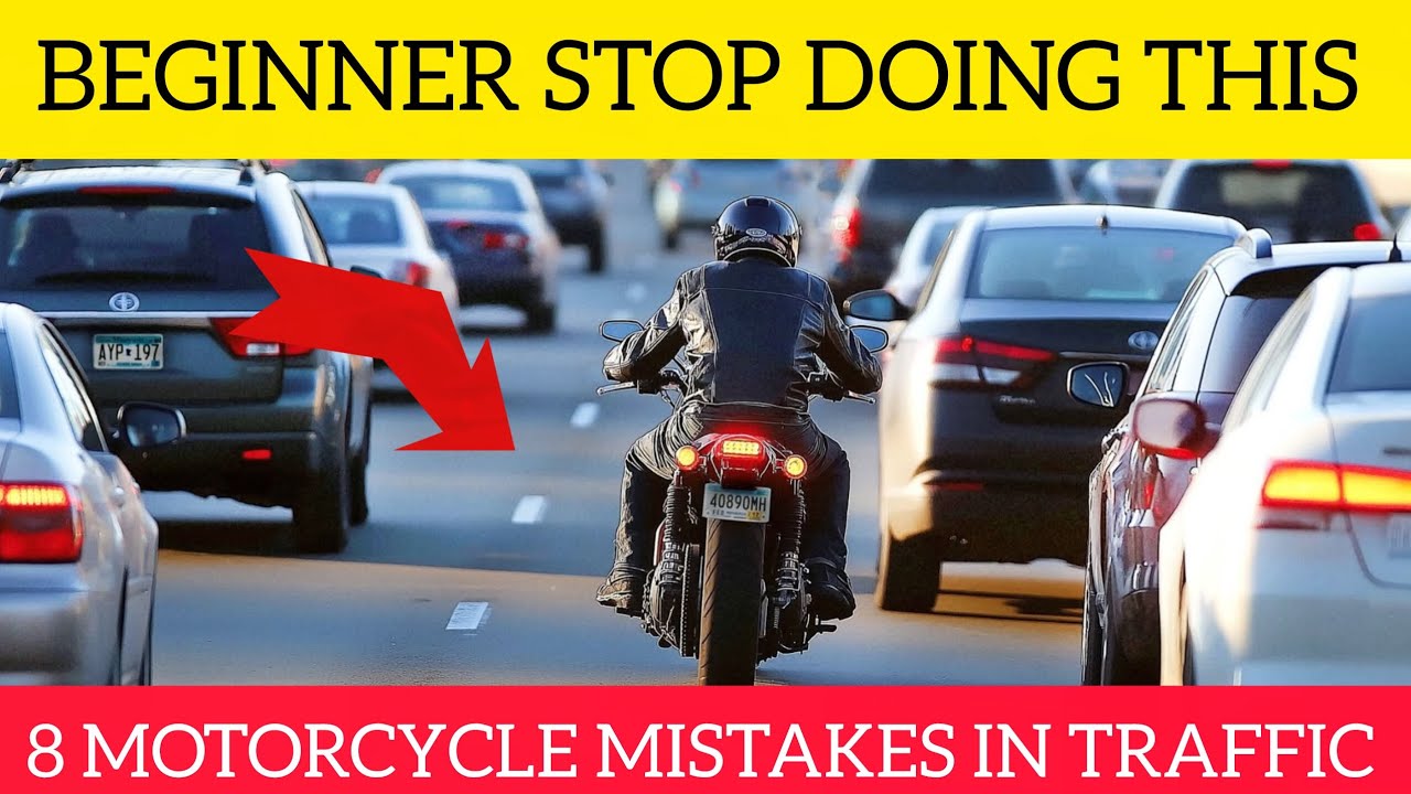 Top 8 Beginner Motorcycle Mistakes in Traffic (Avoid These to Stay Alive!)