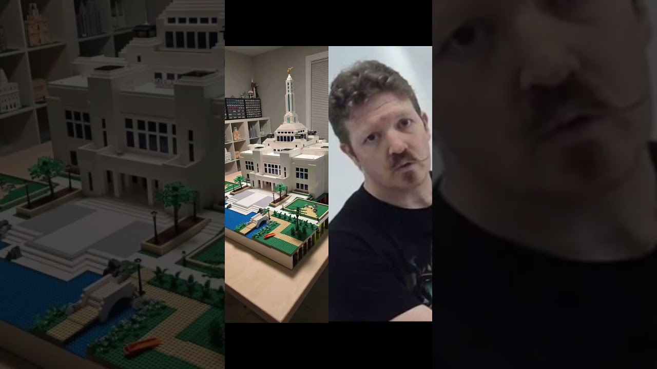 Ammon McNeff LDS Temple LEGO set #bricksandminifigs #lds #lego #utah