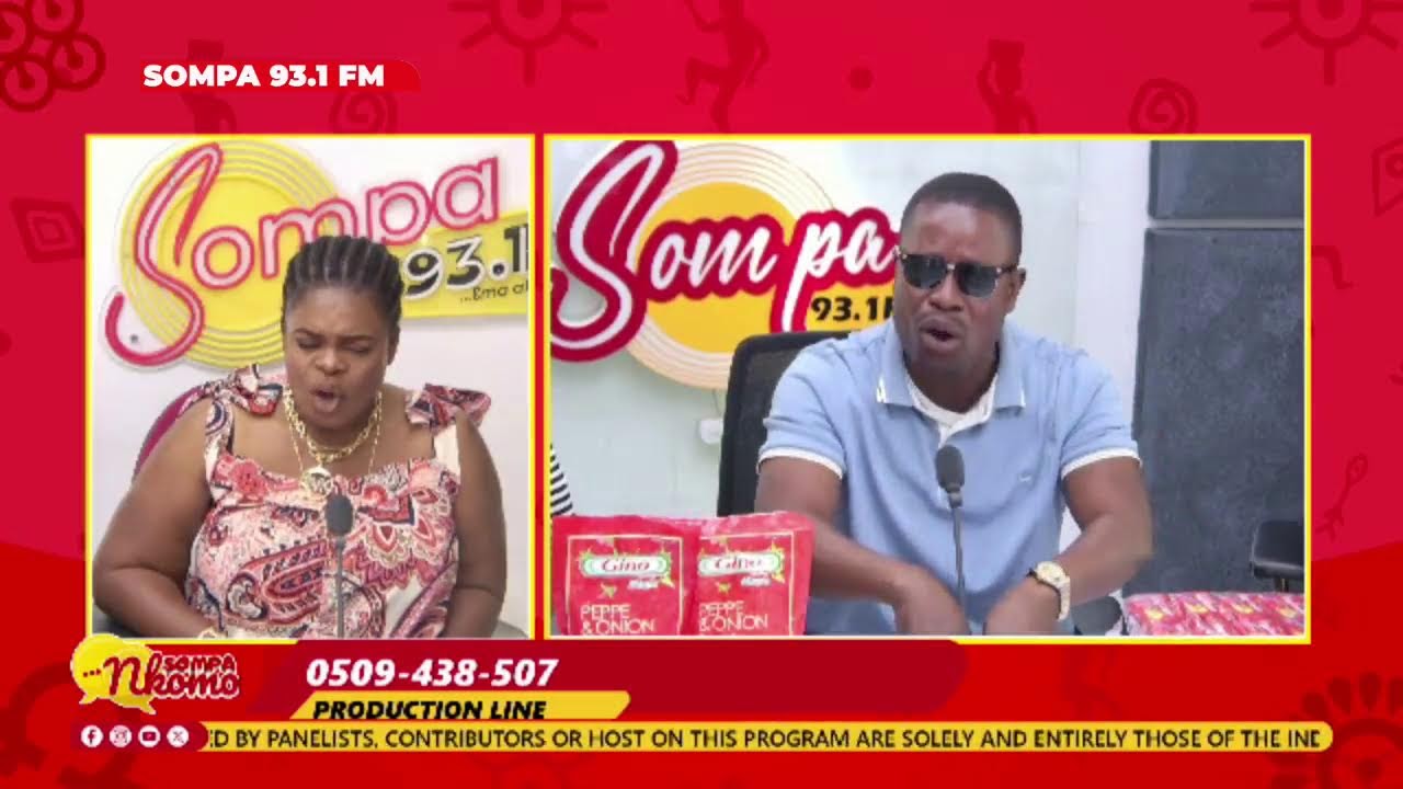 SOMPA NKOMO LIVE ON SOMPA TV/FM WITH OHENINI ADAZOA II 02/12/25