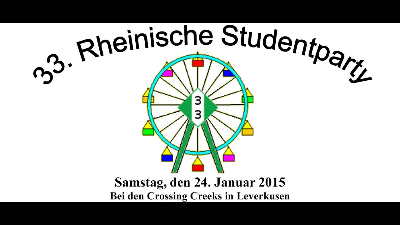 33. Rheinische Sudentparty, 24. Januar 2015 in Leverkusen