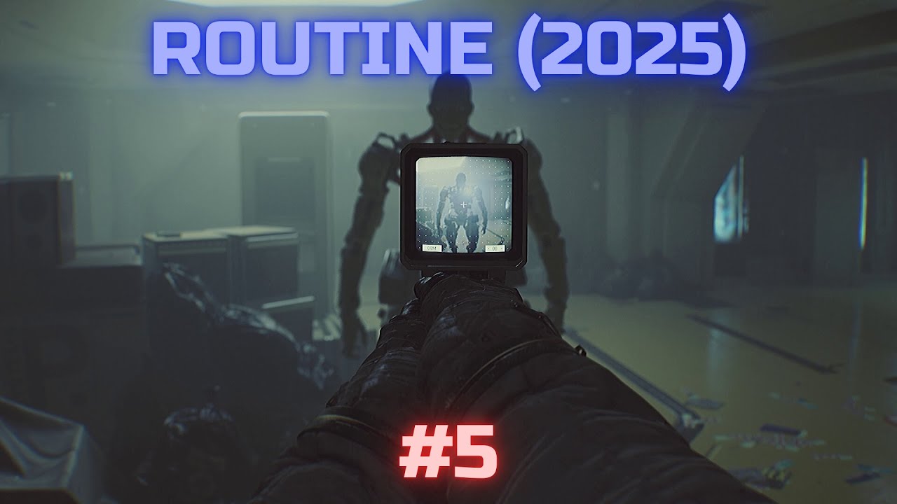 SCI-FI ХОРРОР НА ЛУНЕ | Прохождение ROUTINE (2025) | Глава 6 - Финал