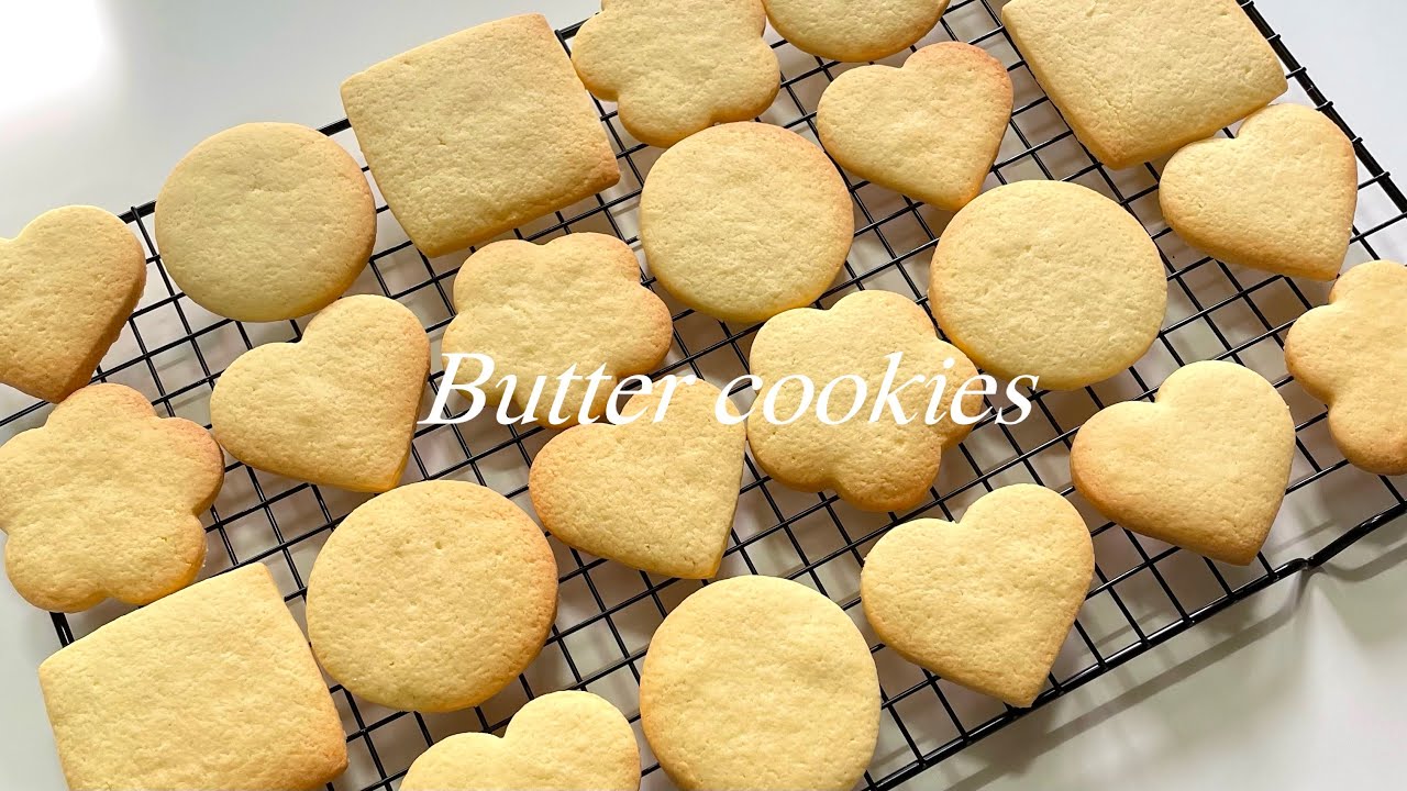 Создать базовые куки масла / печенье без сбоя / butter cookies🧈