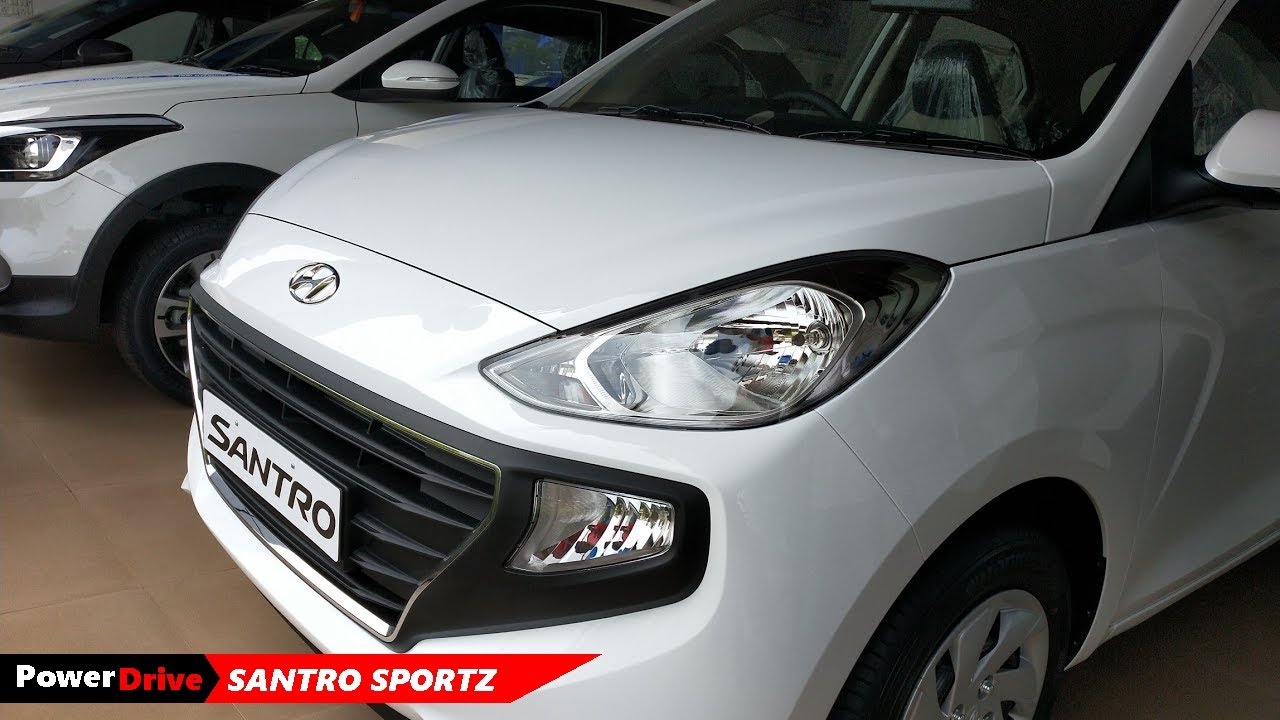 2018 Hyundai Santro Sportz  | Review | Walkaround | Specification | Features | Price | PowerDrive.