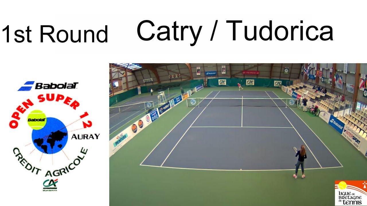Victory of Catry (FRA) over Tudorica (CAN) - Open Super 12 Auray - Boys Single 1st Round