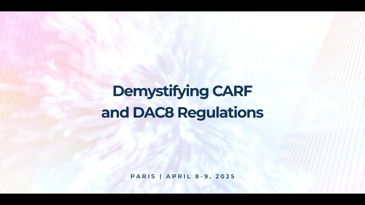 Digital Accord Summit: Demystifying CARF and DAC8 Regulations