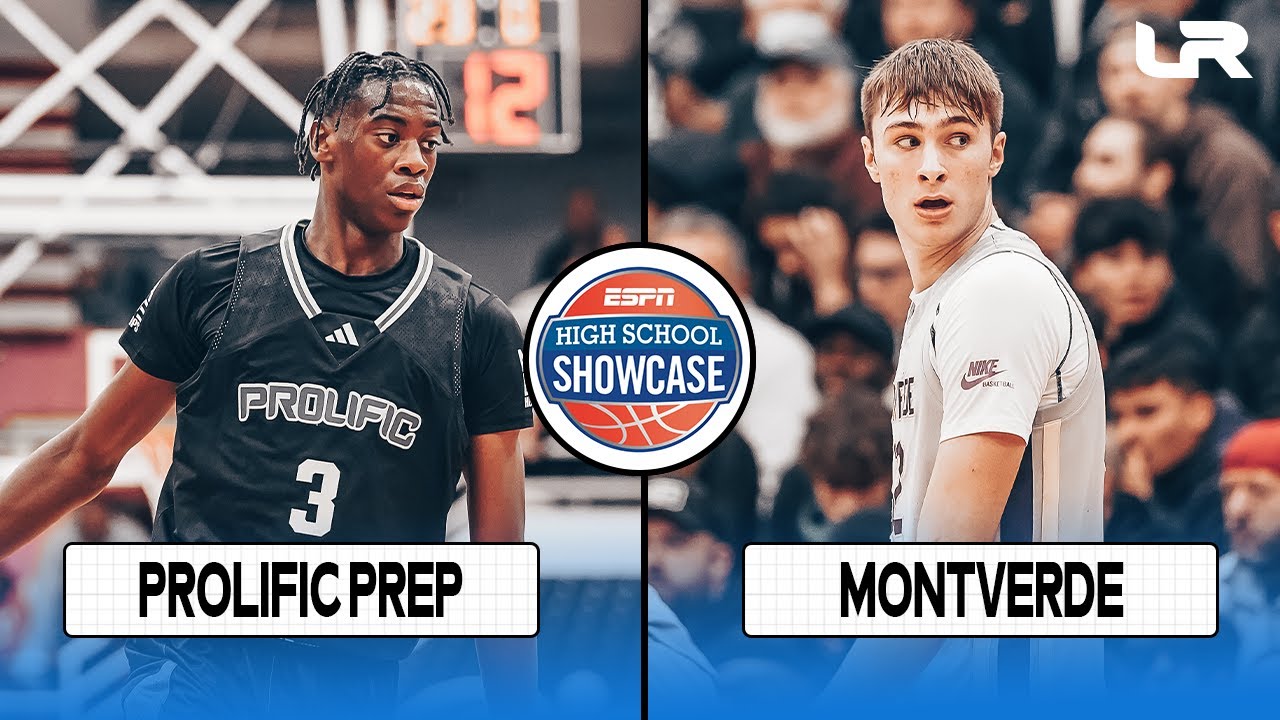 Prolific Prep (Калифорния) против Montverde Academy (Флорида) — ESPN High School Showcase