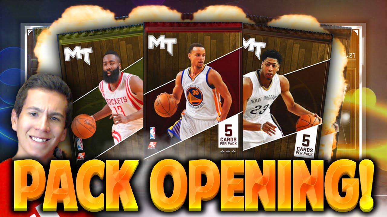 NBA 2K16 MyTeam HUGE PACK OPENING! NBA 2K16 My Team Packs!