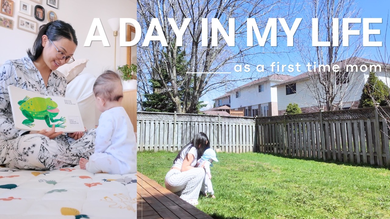 A *realistic* day in my life as a first time mom 😮&zwj;💨🍼