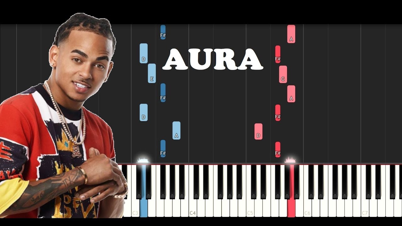 Ozuna - Aura ft Arthur Hanlon (Piano Tutorial)