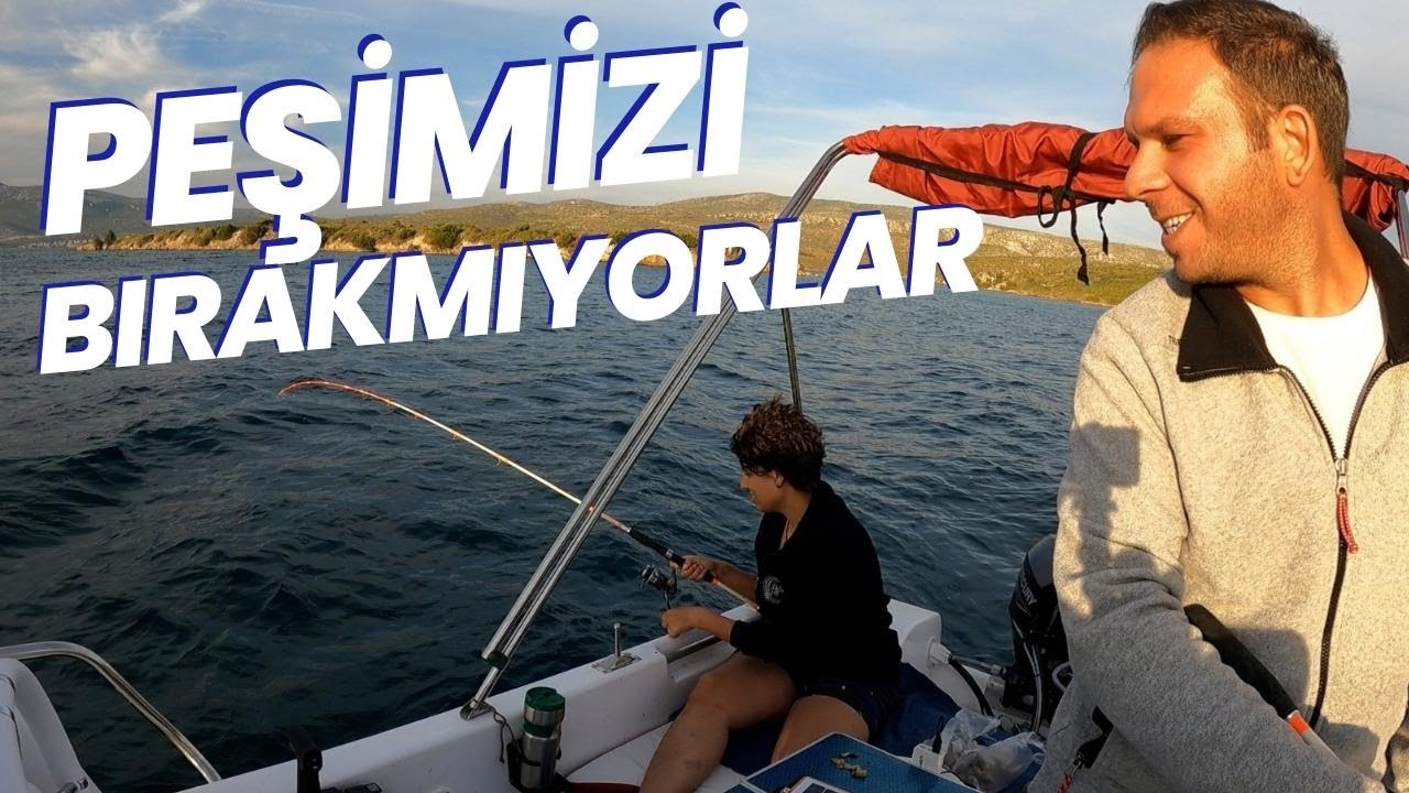 Ildır'da Tekneden Balık Avında Dev Gopezler Yine Bizi Buldu! Oltalar Doldu!