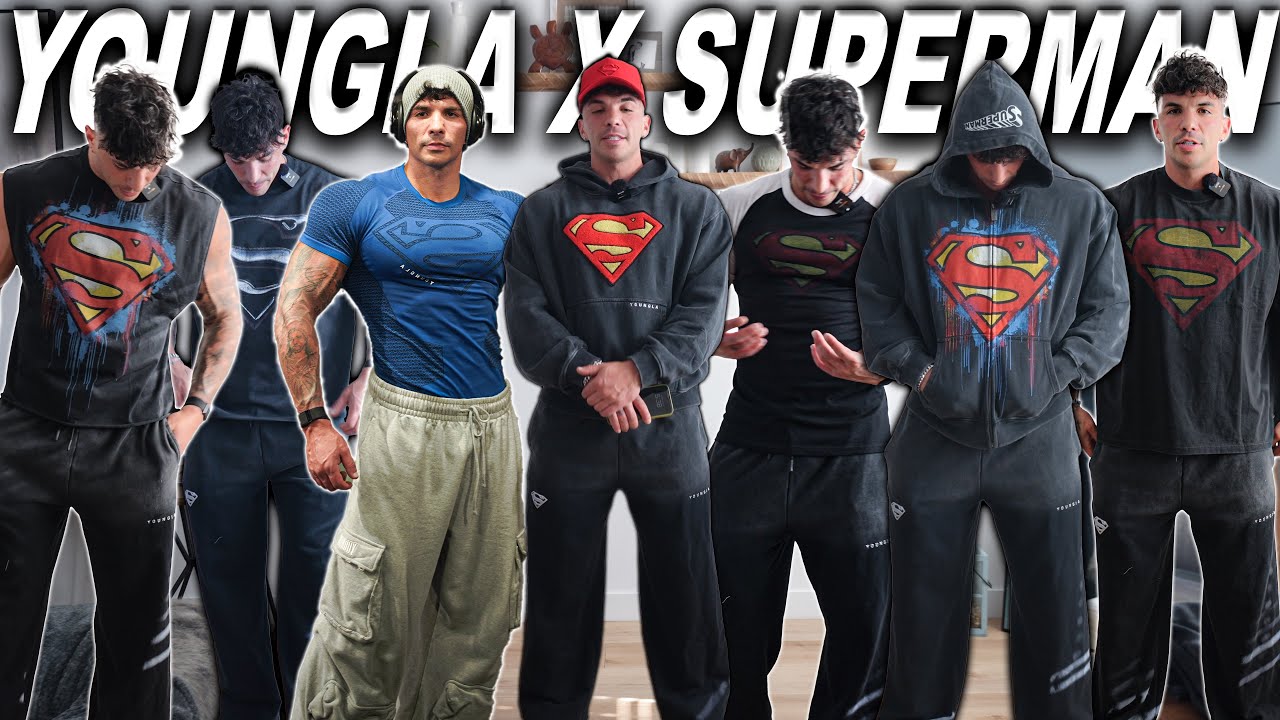 YOUNGLA X SUPERMAN - FULL TRY ON HAUL  - JULY 2ND!