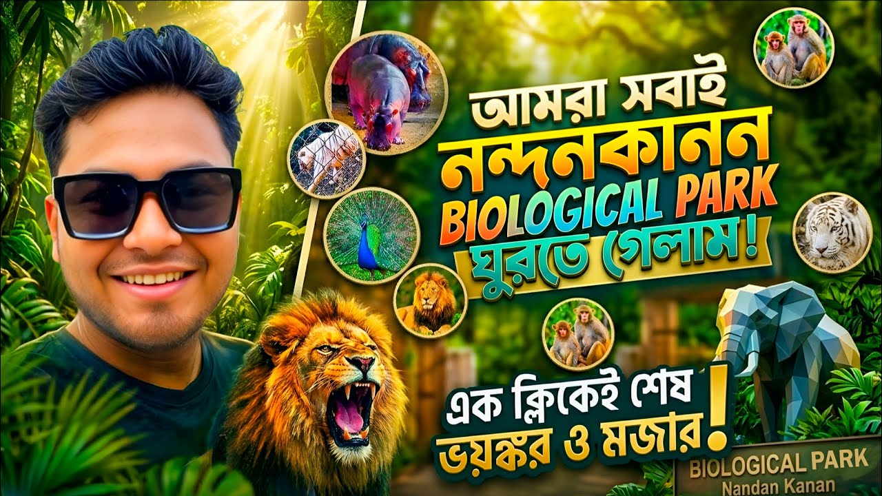 Nandankanan Zoological Park Vlog 2026 🐯 || পুরী থেকে বাড়ি ফেরার পথে নন্দনকানন ভ্রমণ 🏞️