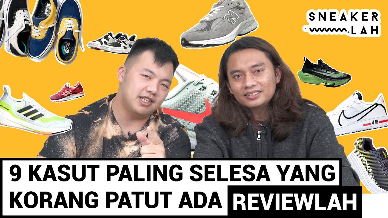 ReviewLAH | 9 Kasut Paling Selesa Yang Korang Patut Ada!