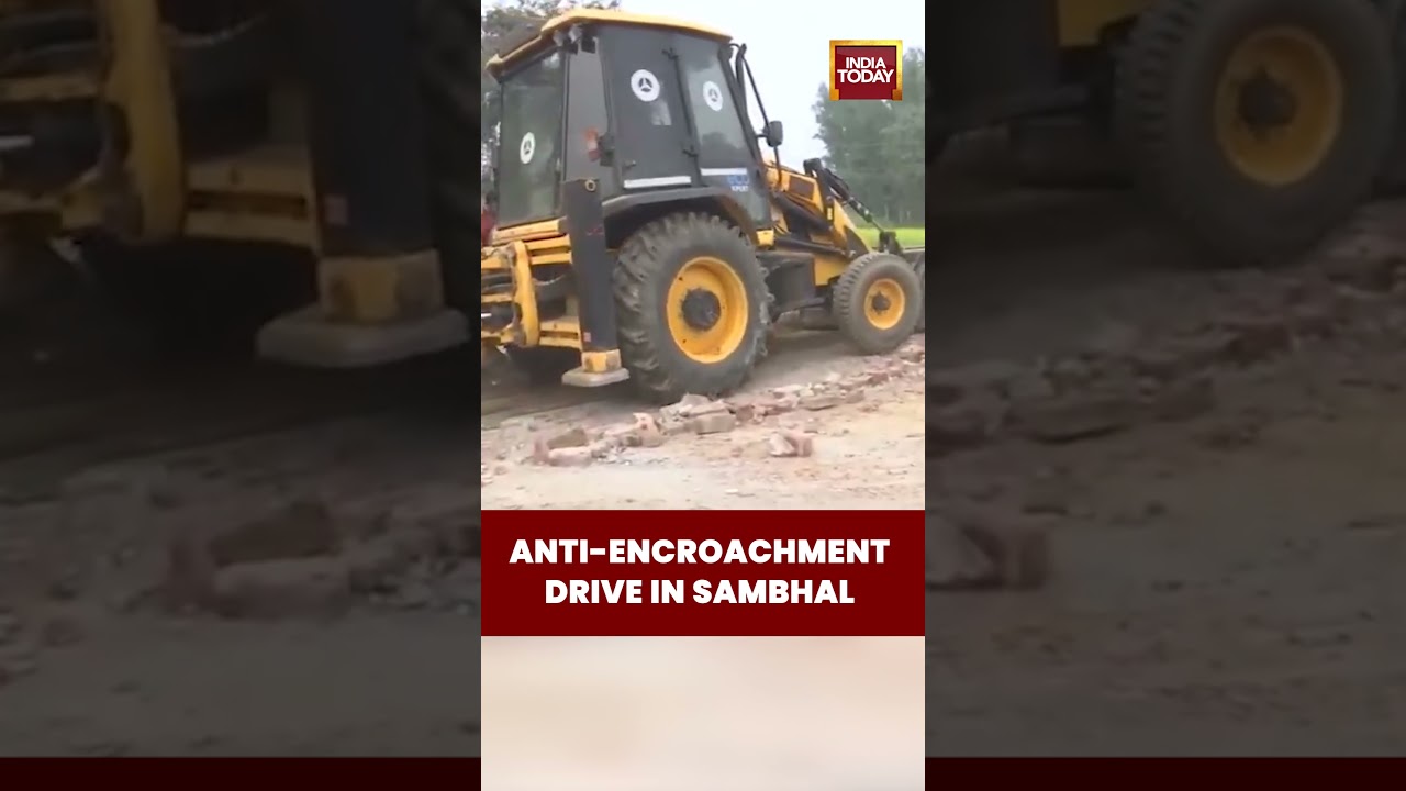 Anti-Encroachment Drive in Sambhal: Illegal Structure Demolished in Salempur