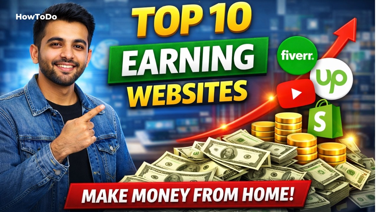 Top 10 FREE Earning Websites in 2026 💸 | Make Money Online from Home | Pakistan, India, Worldwide