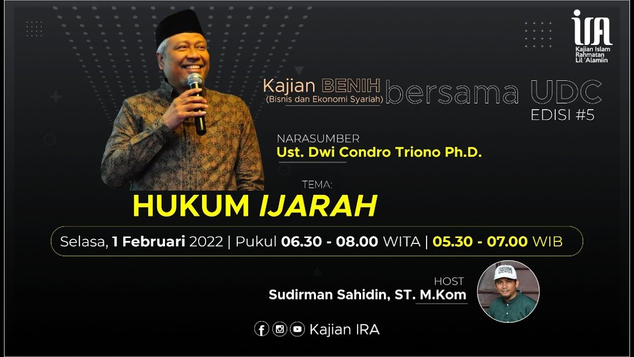 Live | Ustadz Dwi Condro Triono, Ph.D, 