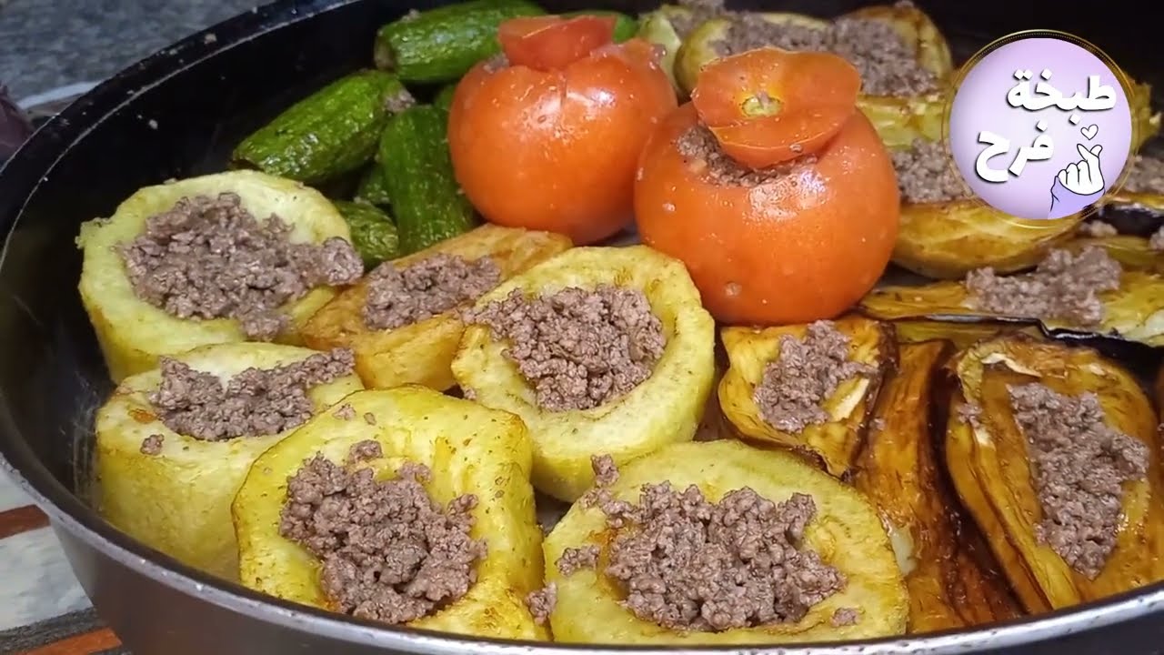 طبخة صينية مشكلة مع الأرز اللذيذ✨