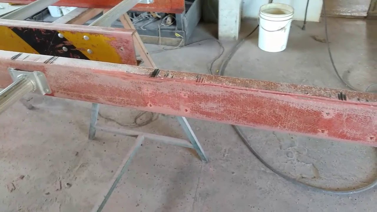 Uma parte do nosso serviço aqui na CELU Escadas em Fibra De Vidro
