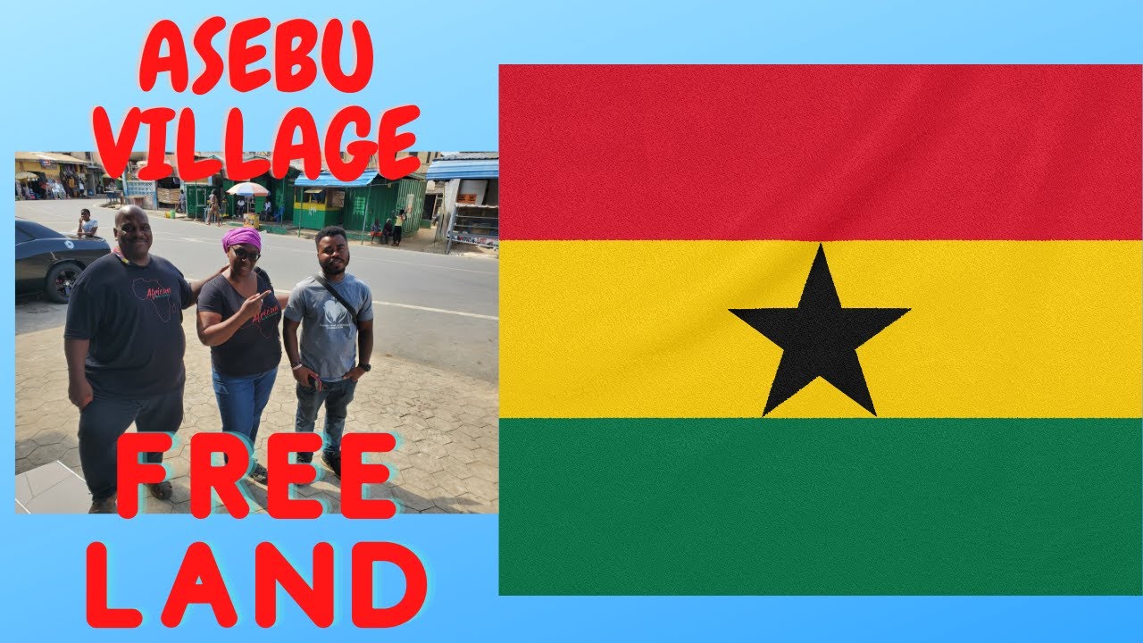 Visiting Asebu  Village To See 5000 Acres Land Given To African American And Other Diasporans