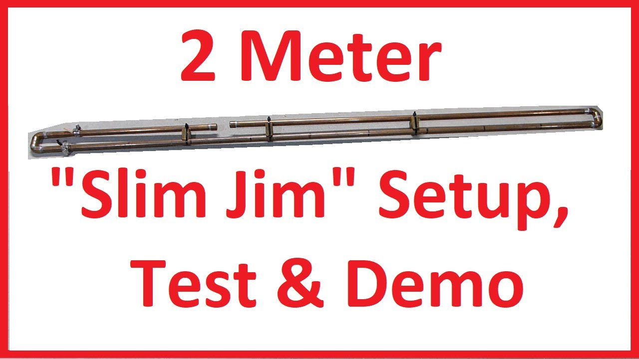Настройка двухметровой антенны Home Brew Slim Jim для APRS