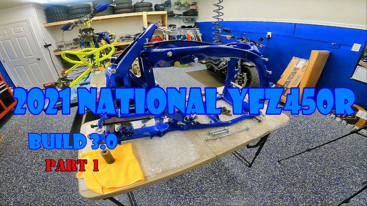 2021 YAMAHA YFZ450R NATIONAL BUILD 3.0  -  part 1