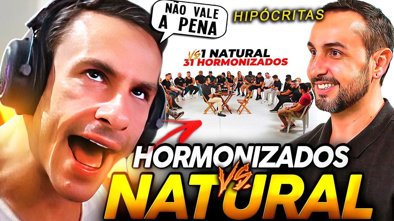 SUPER XANDÃO REAGINDO 1 NATURAL X 31 HORMONIZADOS | FT. RODRIGO GÓES