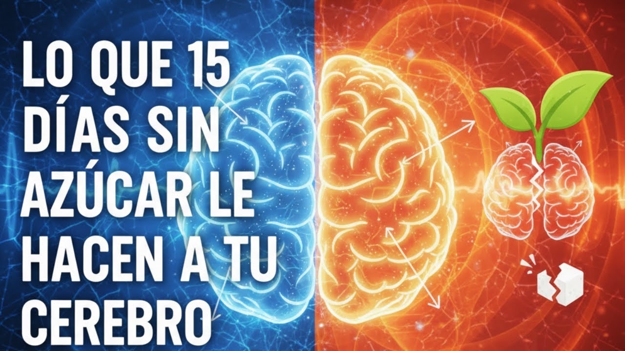 LO QUE 15 DÍAS SIN AZÚCAR LE HACEN A TU CEREBRO(No es lo que crees)