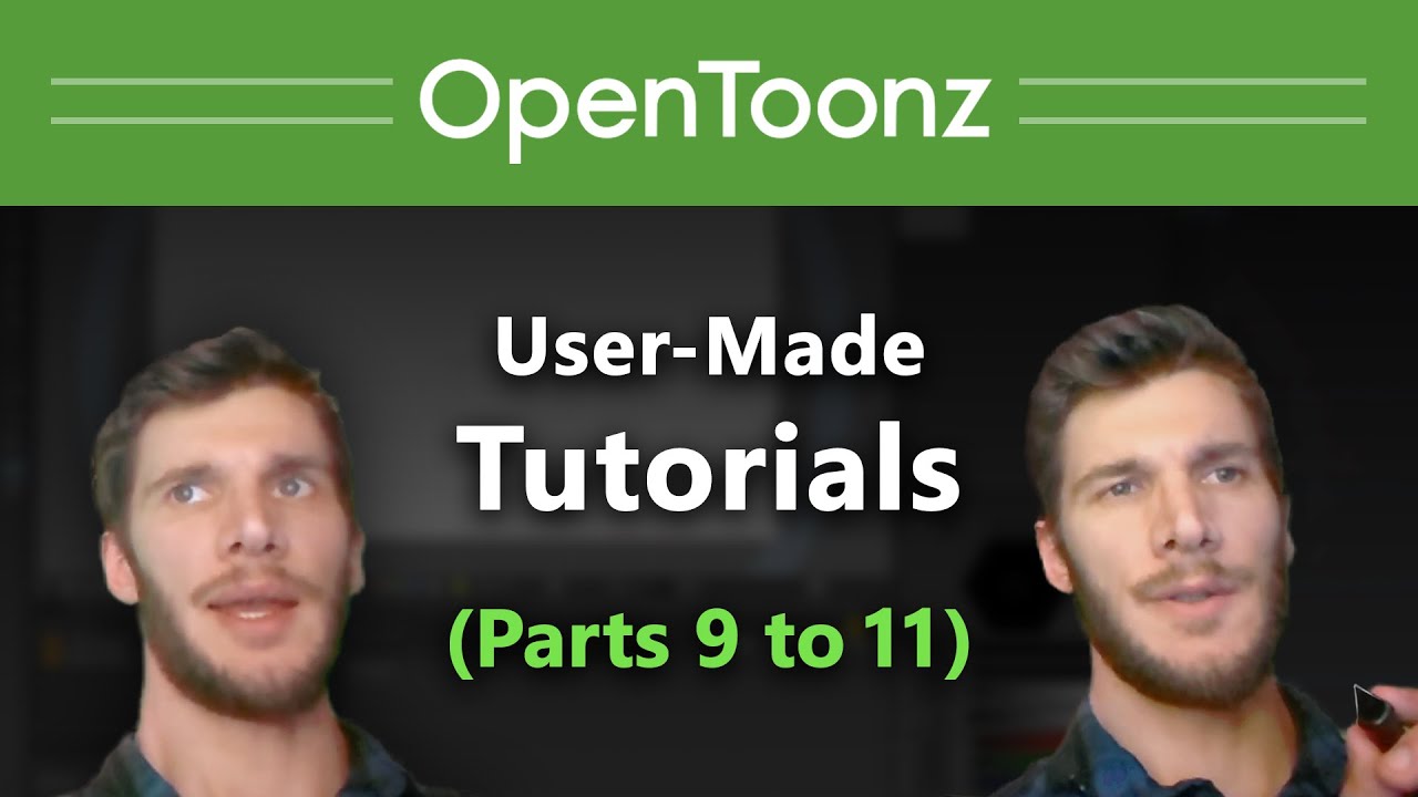 OpenToonz Tutorial Collection, Parts 09 to 11