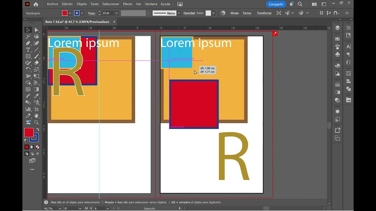 Alineaci&oacute;n Illustrator