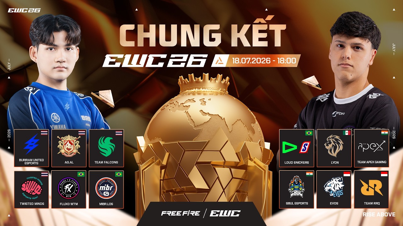 [VN] ESPORTS WORLD CUP 2026 | NG&Agrave;Y CHUNG KẾT