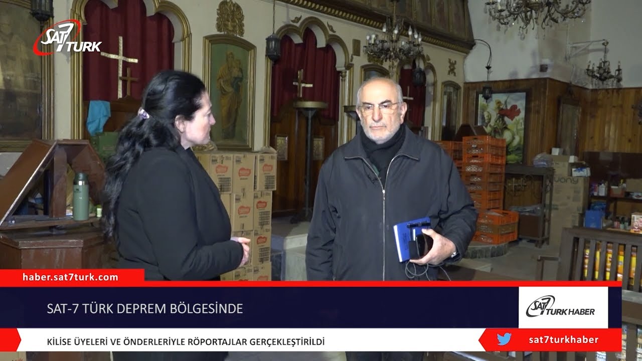SAT-7 T&uuml;rk Deprem B&ouml;lgesinde | 27.02.2023