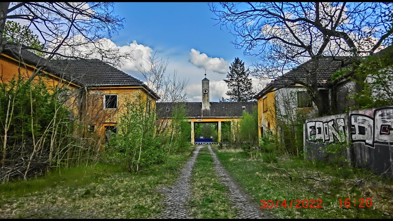 ГСВГ.Altes Lager От КПП в/ч 47279,50346,50319 к учебному корпусу 30.04.2022