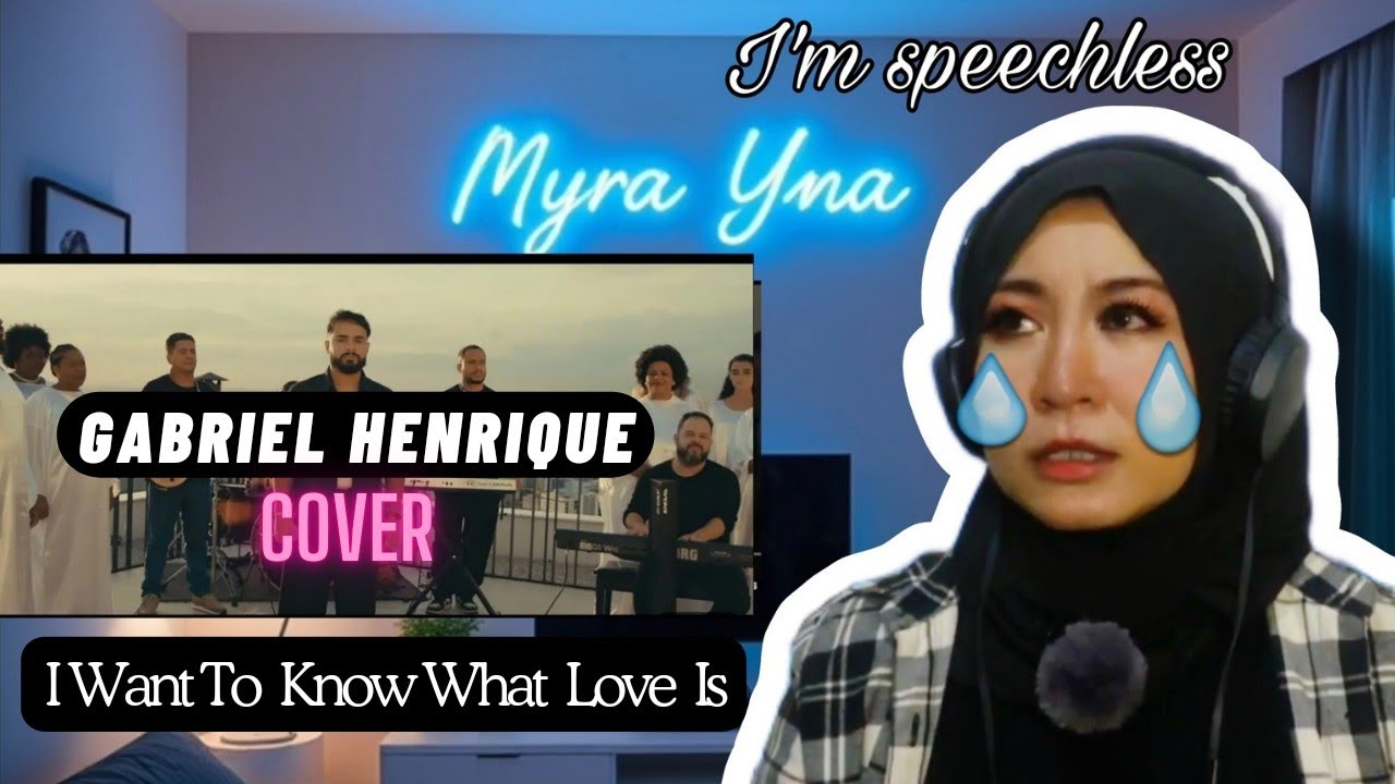 I Want to Know What Love Is - Gabriel Henrique, Coral Black To Black -  Indonesian reaction video