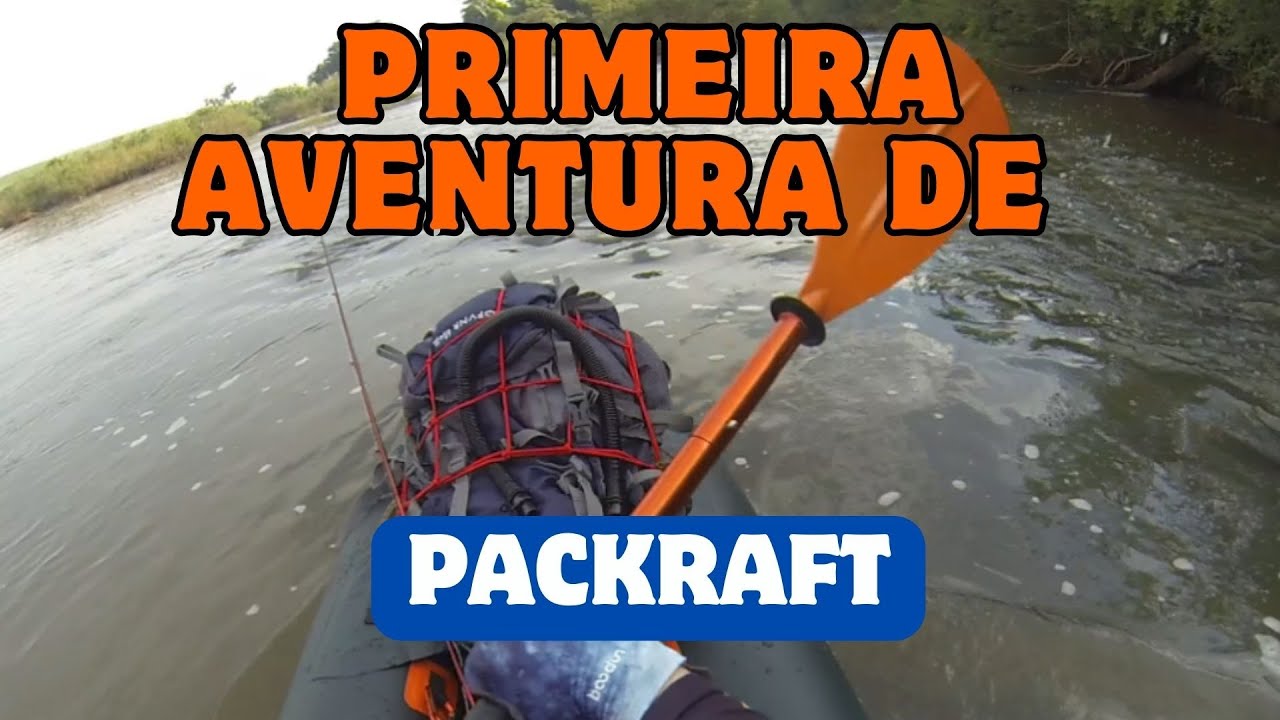 Packrafting no Rio Ivaí-PR com um Packraft Decathlon Itiwit PR 500