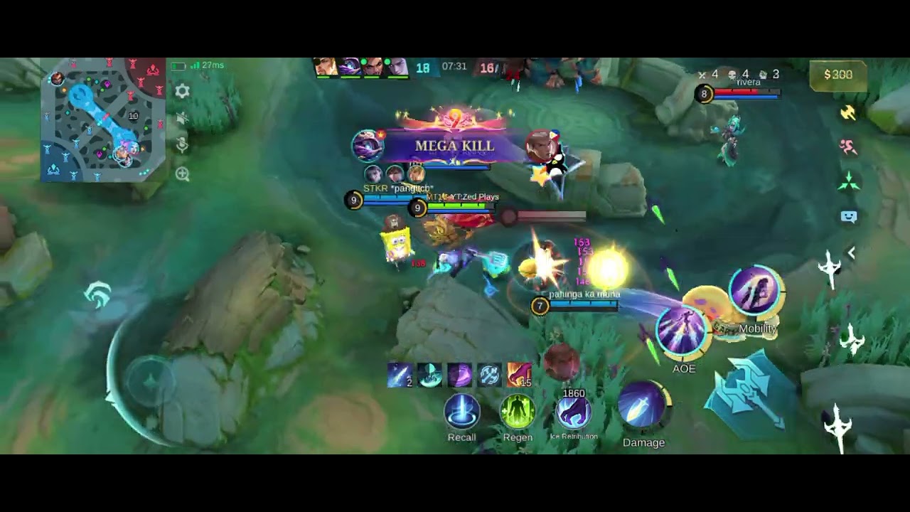 Aamon is so Annoying to me/Gusion Mythic Gameplay 
