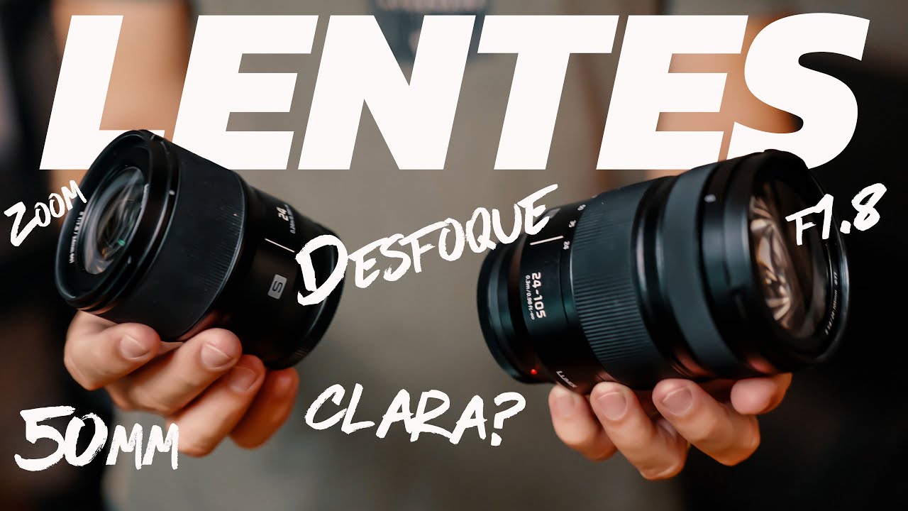 DESFOQUE, ABERTURA e DISTÂNCIA FOCAL  | qual a melhor LENTE DE CÂMERA? LUMIX, SONY, CANON, FUJI