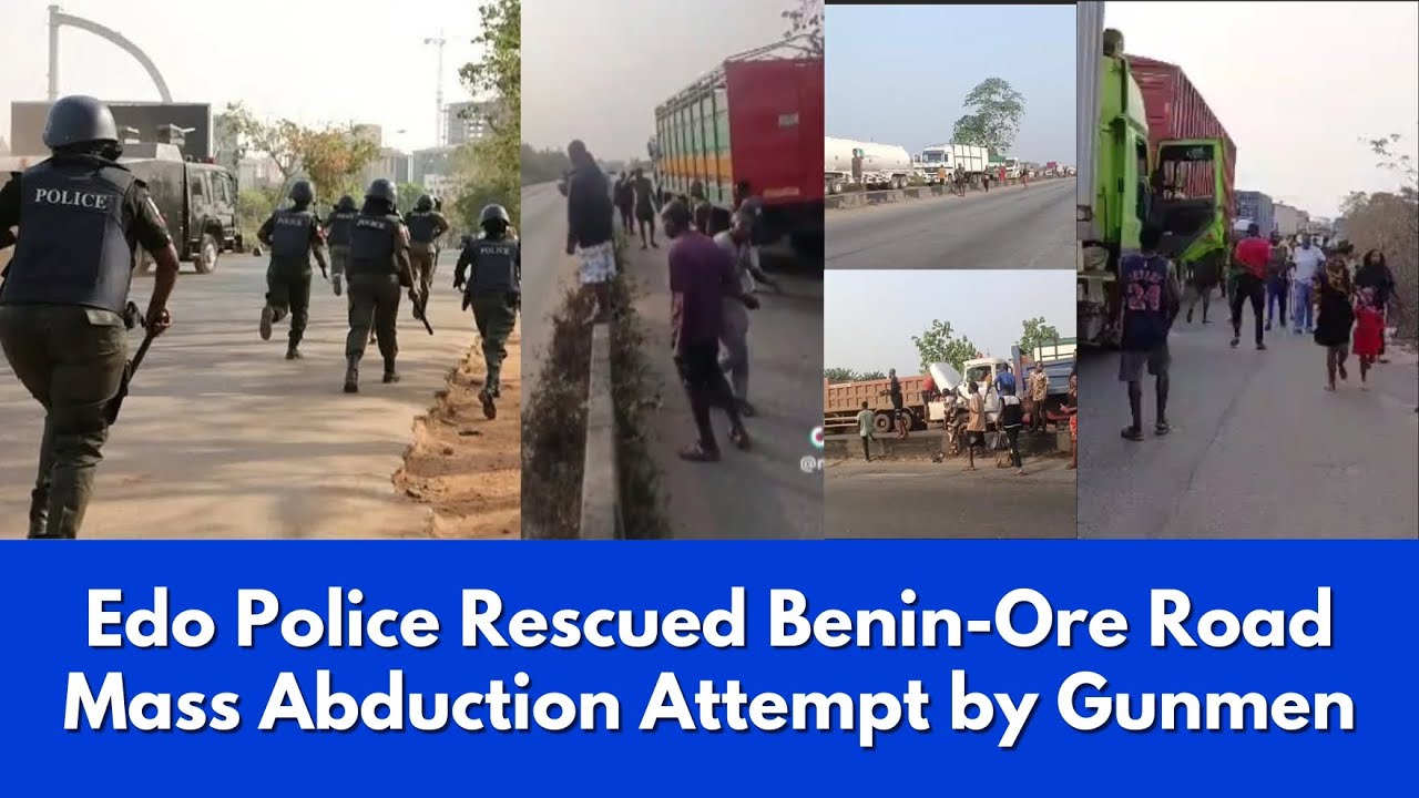Breaking: Edo Police Stop Benin-Ore Expressway Abduction, 14 Rescued, 3 Taken