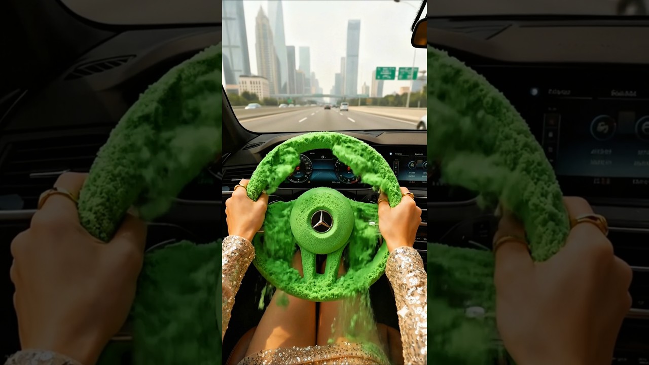 Mercedes with Green Kinectic Sand ⌛ (Pov )