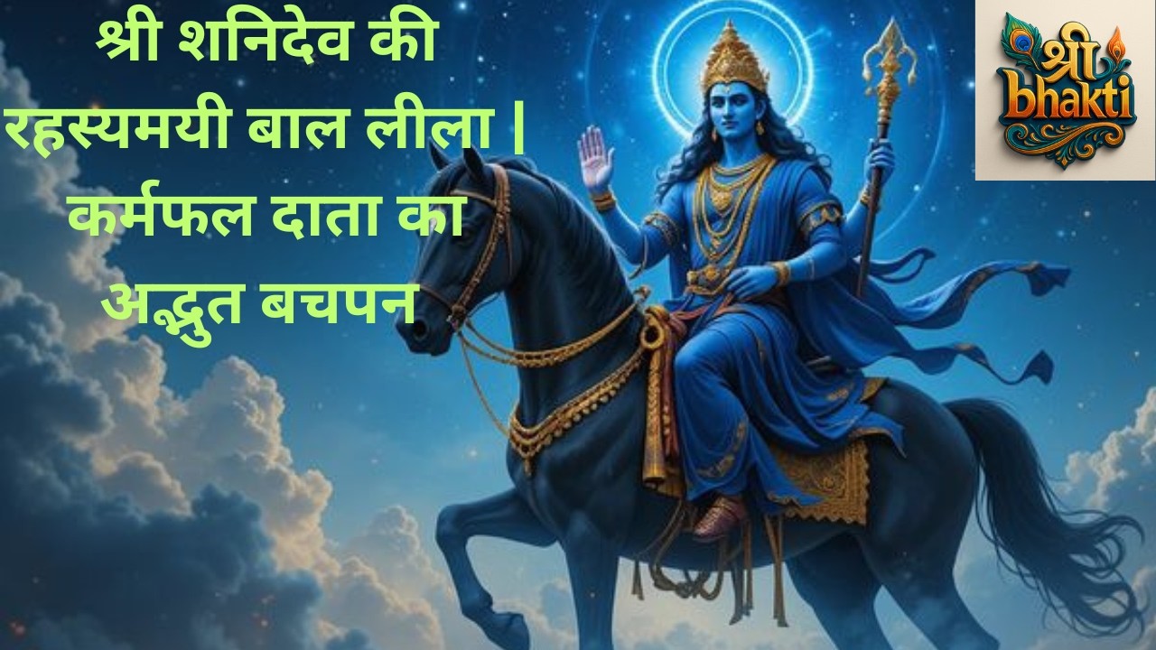 श्री शनिदेव की रहस्यमयी बाल लीला  कर्मफल दाता का अद्भुत बचपन