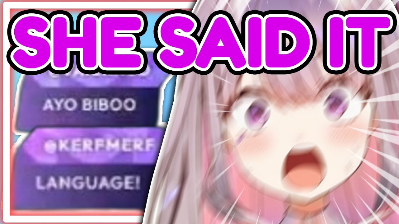 Biboo Accidentally Swears and Immediately Doubles Down