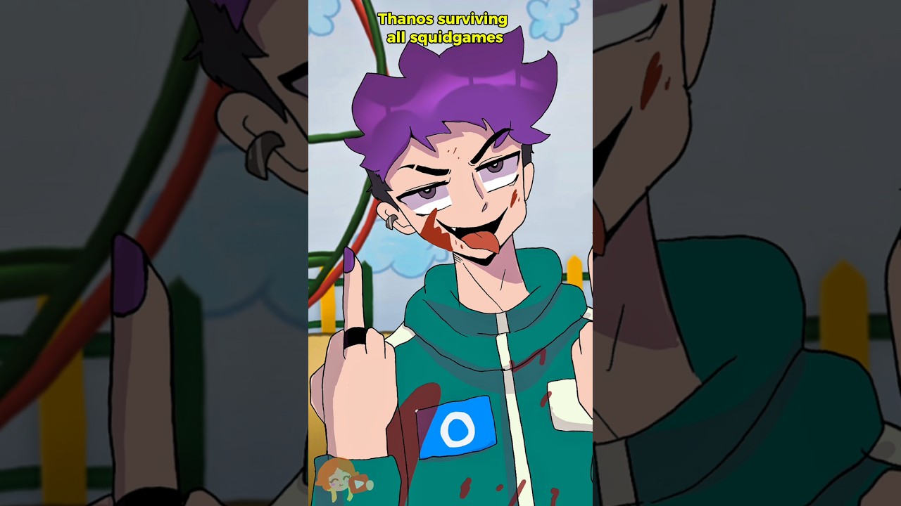 SQUID GAME👾 // THANOS ELIMINATED.. (spoilers) #squidgame2 #animation #thanos