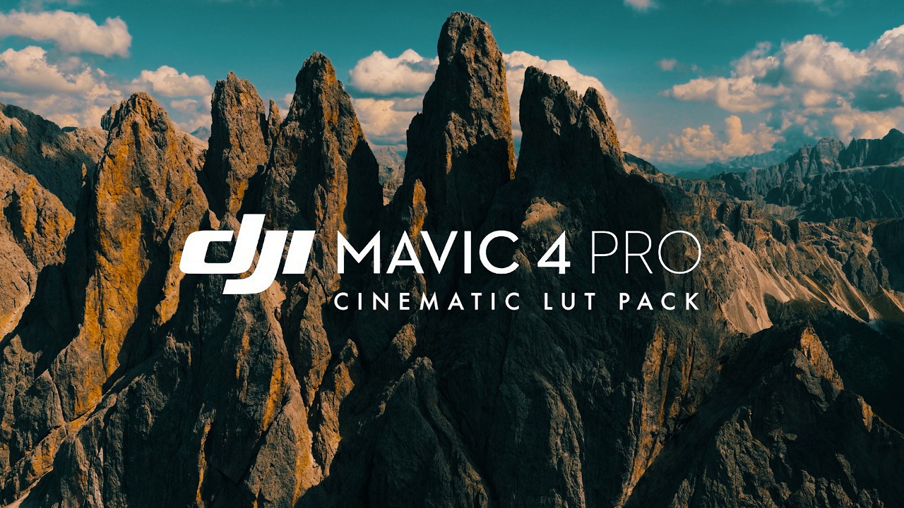 DJI MAVIC 4 PRO | Cinematic LUT PACK for Best Quality Footage