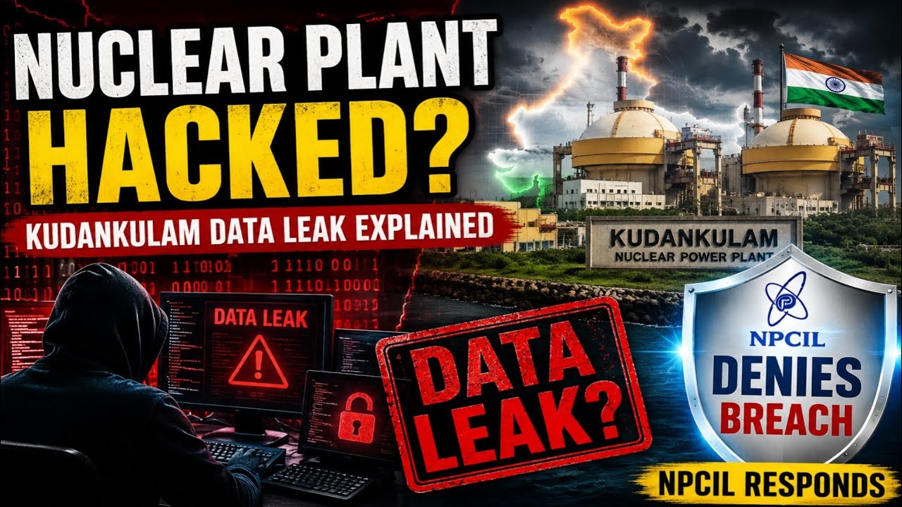 Was India's Largest Nuclear Plant Hacked | Kudankulam Data Leak Explained | NPCIL Responds