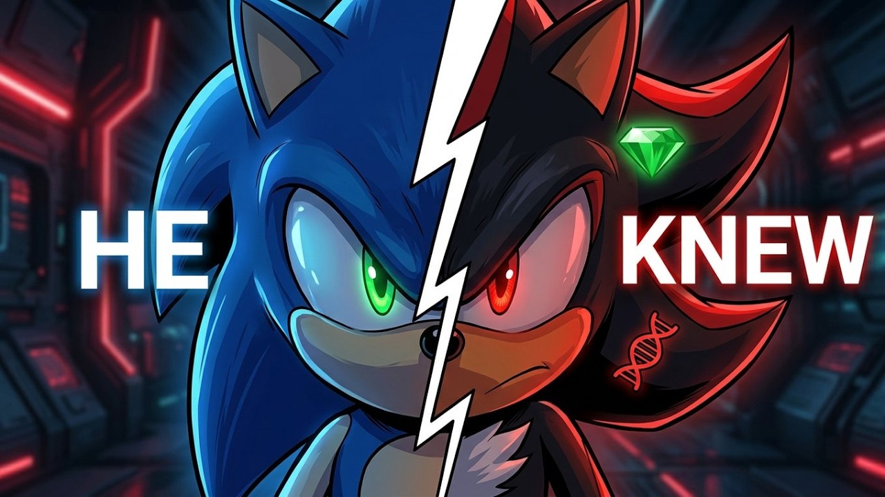 Shadow Was Made From Sonic's DNA Theory Finally Solved