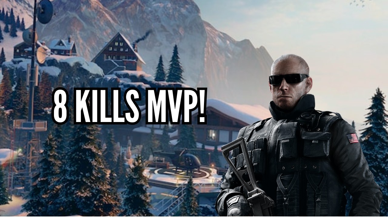 RAINBOW SIX SIEGE | 8 KILLS E MVP NA RANKED!