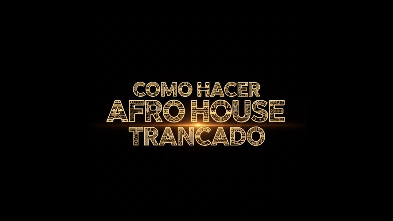 Afro House Venezolano Trancado - Como Hacer En FL STUDIO