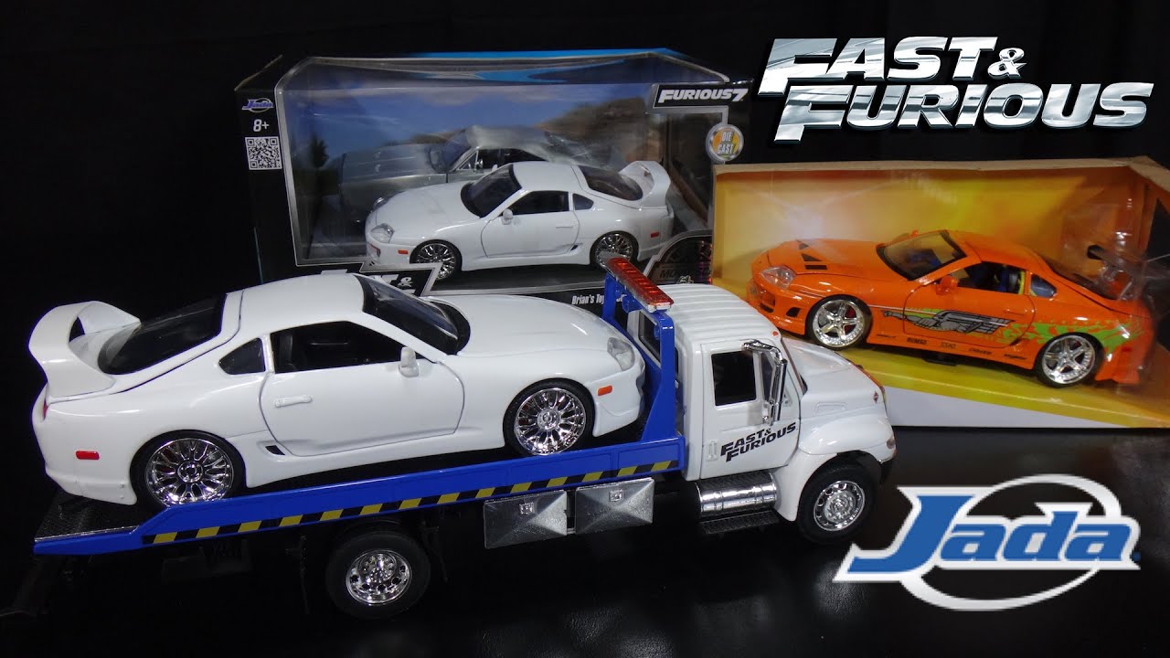 Fast & Furious Brian's Toyota Supra's - Jada Toys