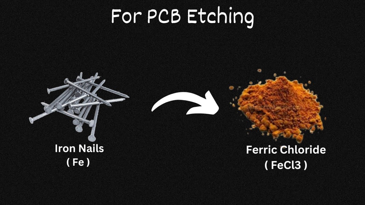 How to Make Ferric Chloride for PCB Etching at Home | Synthesis of Iron (III) Chloride
